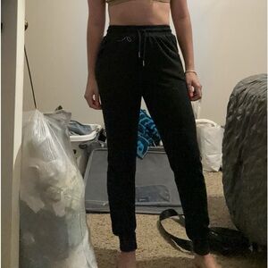 Black joggers